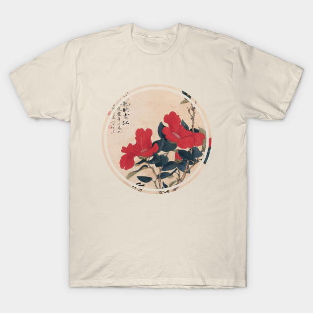 Old japanese flower painting